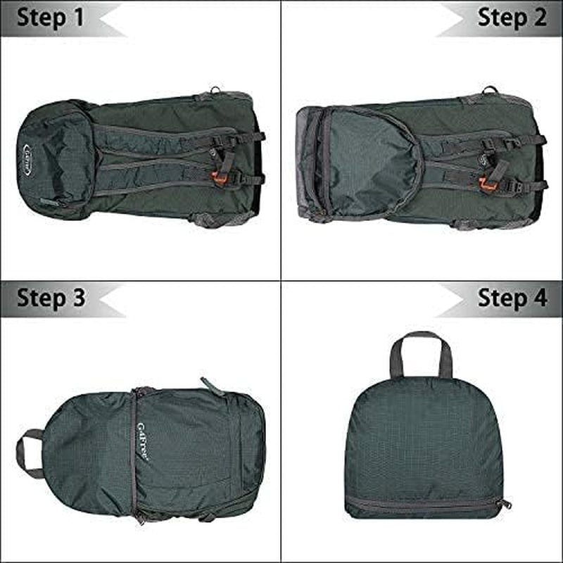 Backpack, Grey, 40L