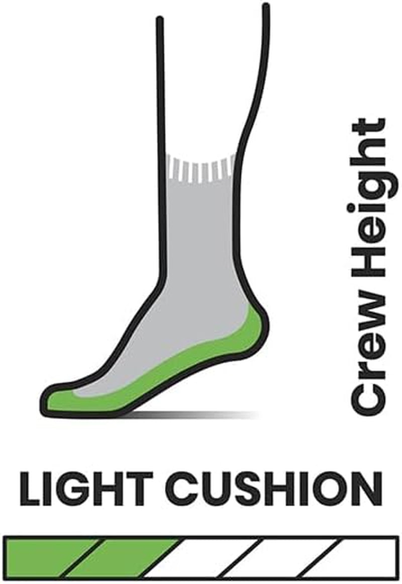 Women'S Classic Hike Light Cushion Crew Socks