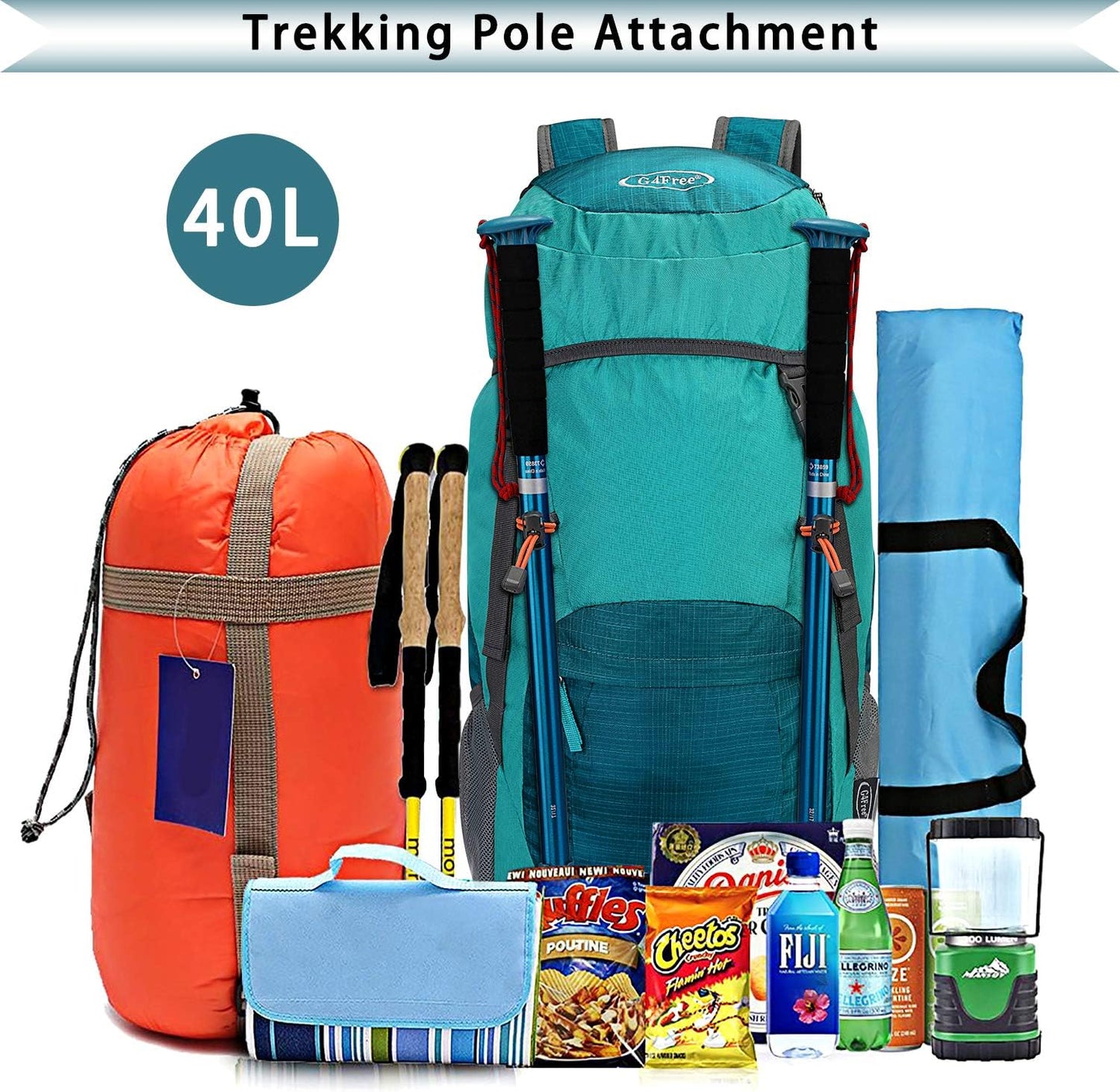 Backpack, Blue Lake, 40L