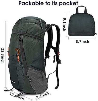 Backpack, Grey, 40L