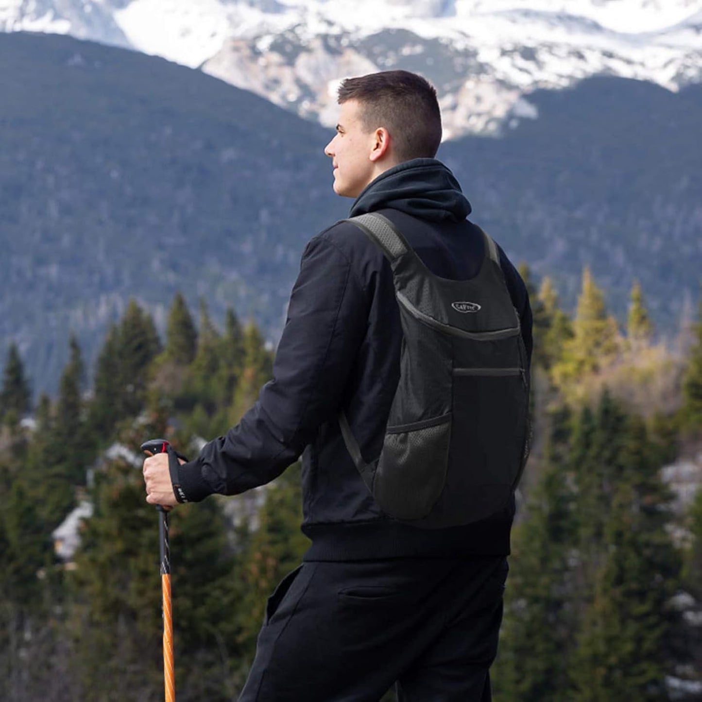 Lightweight Packable Hiking Backpack for Men Women Small Hiking Daypacks Foldable Shoulder Pack Casual Outdoor Bag 11L