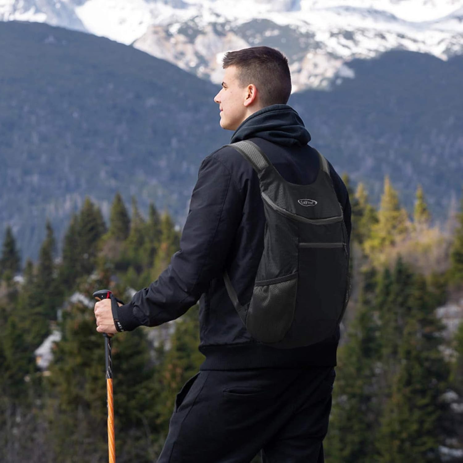 Lightweight Packable Hiking Backpack for Men Women Small Hiking Daypacks Foldable Shoulder Pack Casual Outdoor Bag 11L