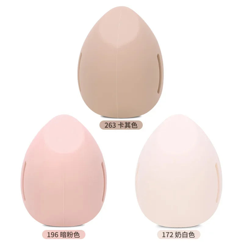 1Pcs Makeup Sponge Holder Eco-Friendly Silicone Multi-Hole Storage Case Travel Protable Cosmetic Puff Holder Box