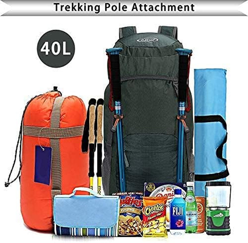 Backpack, Grey, 40L